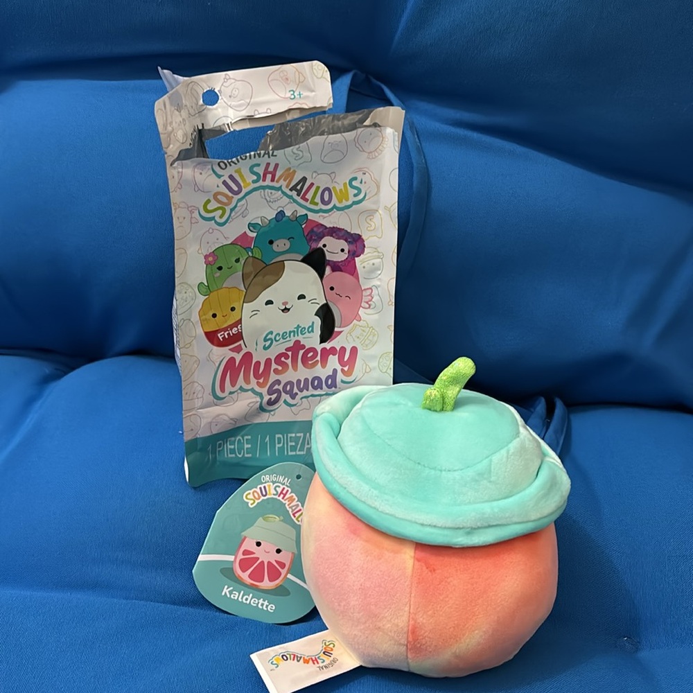Original SquishMallows Kaldette Size 5 “Inch ScentedMysterySquad NWTS 07/26/2024 - Picture 2 of 9